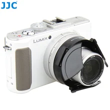 JJC Камера авто крышка объектива для PANASONIC DMC-LX7/Leica D-Lux6 черный серебристый самоудерживающийся автоматический протектор