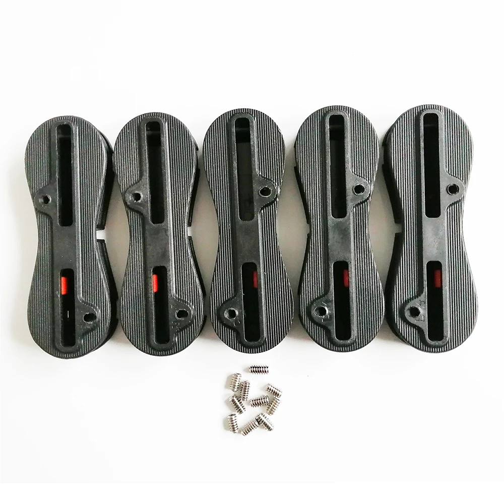 5 Boxes/ Set Fcs II Fusion Fin Box 1 Center + 4 Side Surfboard Fins Surf Fin FCS 2 Plugs 0 + 5
