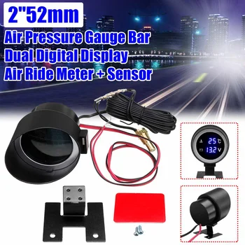 

2 in 1 truck Car LCD Digital Water temperature Gauge + Voltmeter Meter + sensor F59210 MKQ7864921