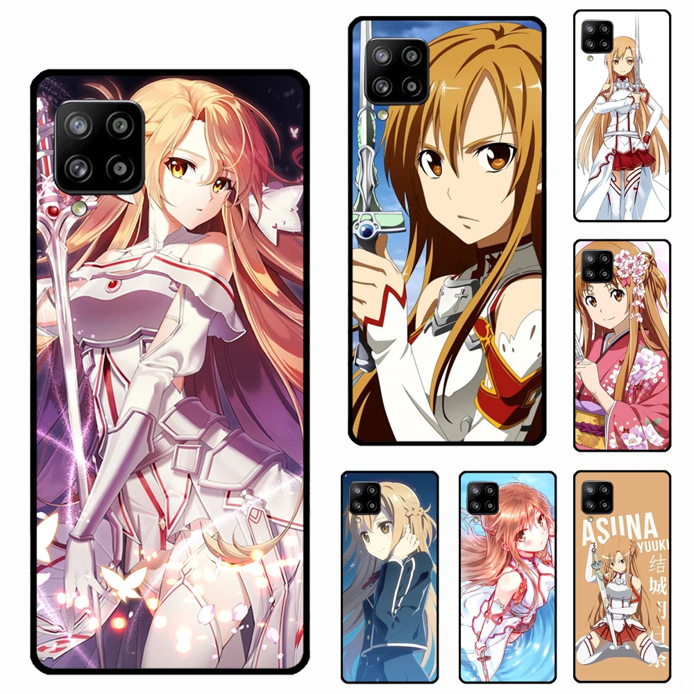Yuuki Asuna чехол для Samsung Galaxy A52 A72 A32 A12 A21S A20e A40 A50 A70 A11 A31 A41 A51 A71 | Мобильные телефоны и