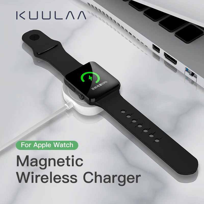 Беспроводное зарядное устройство KUULAA для Apple Watch 5 4 3 2 1 док-станция быстрой