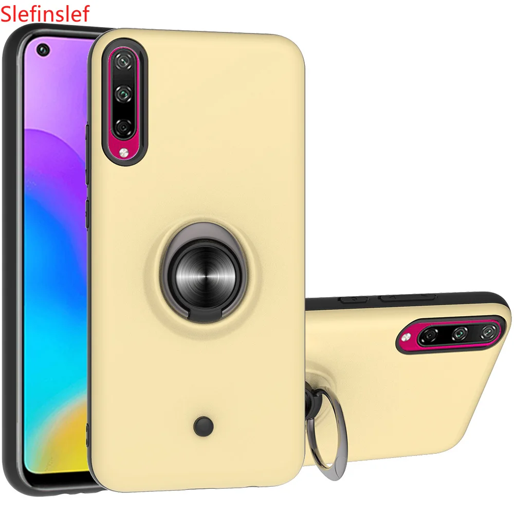 Армированный Мягкий ТПУ + жесткий чехол для телефона из поликарбоната Huawei Enjoy 10