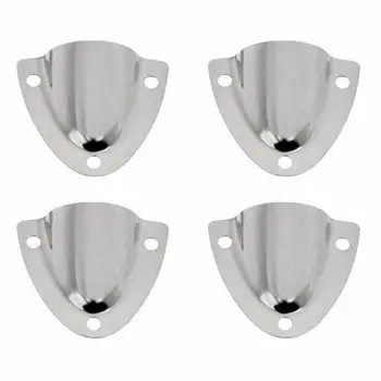 

4pcs Marine Clam Shell Vent Wire Cable Cover Boat Accessories 1-3/4" Marine Stainless steel ventilation plate