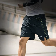 Мужские шорты для бега быстросохнущие дышащие активные тренировочные шорты для бега с подкладкой