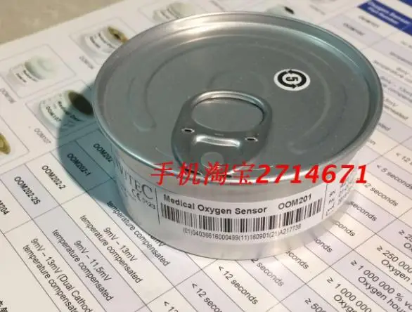 

100% New Original Draeger Drager Evita 2,4 Fabian 6850645 oxygen battery OOM201 MEDICAL OXYGEN SENSOR A204895 01-00-0014