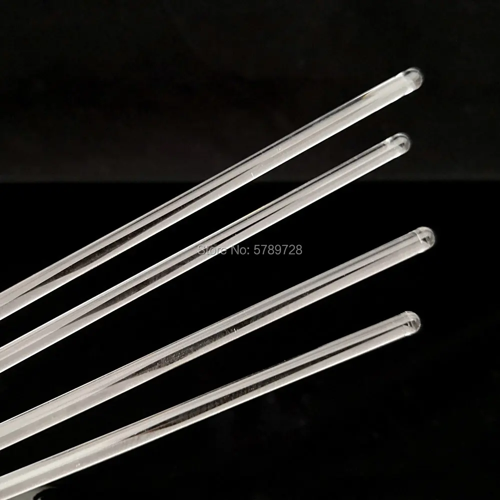 10pcs/5pcs glass stirring rod transparent Lab stirring stick muddler