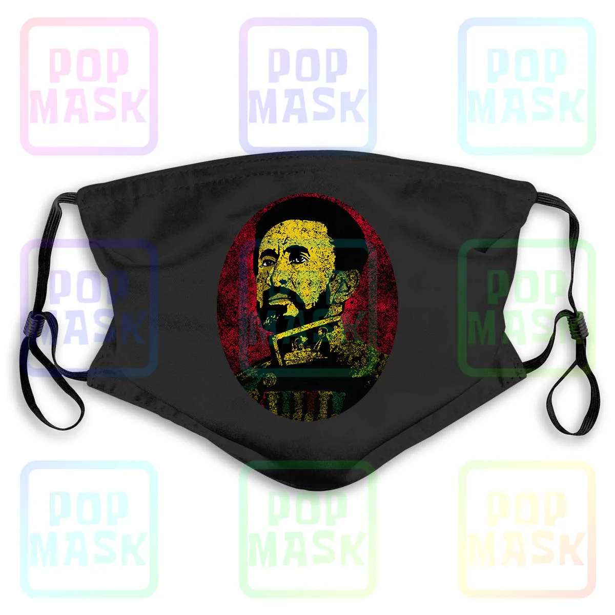 Haile Selassie Portrait I Lion Of Judah eoperia Rastafari Irie Jamaika моющаяся многоразовая маска с фильтром