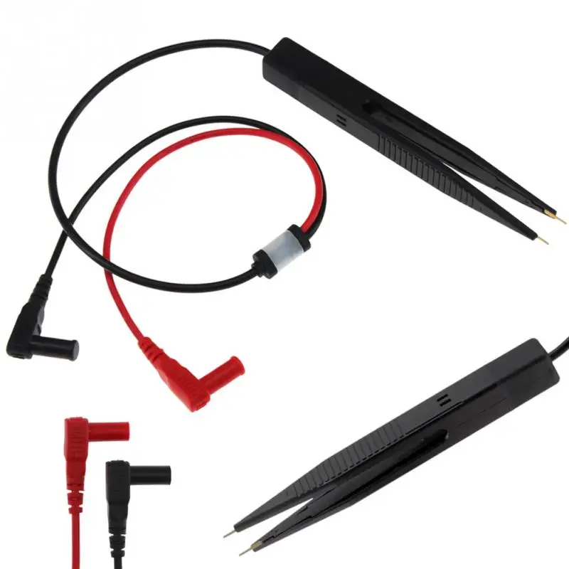 

Digital Multimeter Probe Tweezers SMD SMD Chip Test Clip Leading Tweezers Resistor Multimeter Capacitor for FLUKE for Vichy