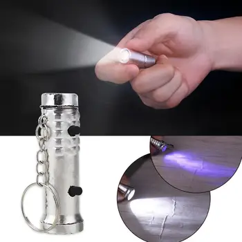 

Handheld UV Flashlight Torch Outdoor Camping Light Emergency Practical Ultraviolet Purple White Detector Tool Hiking