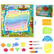 Очень большая Волшебная Шариковая ручка для рисования на водном холсте 100x100