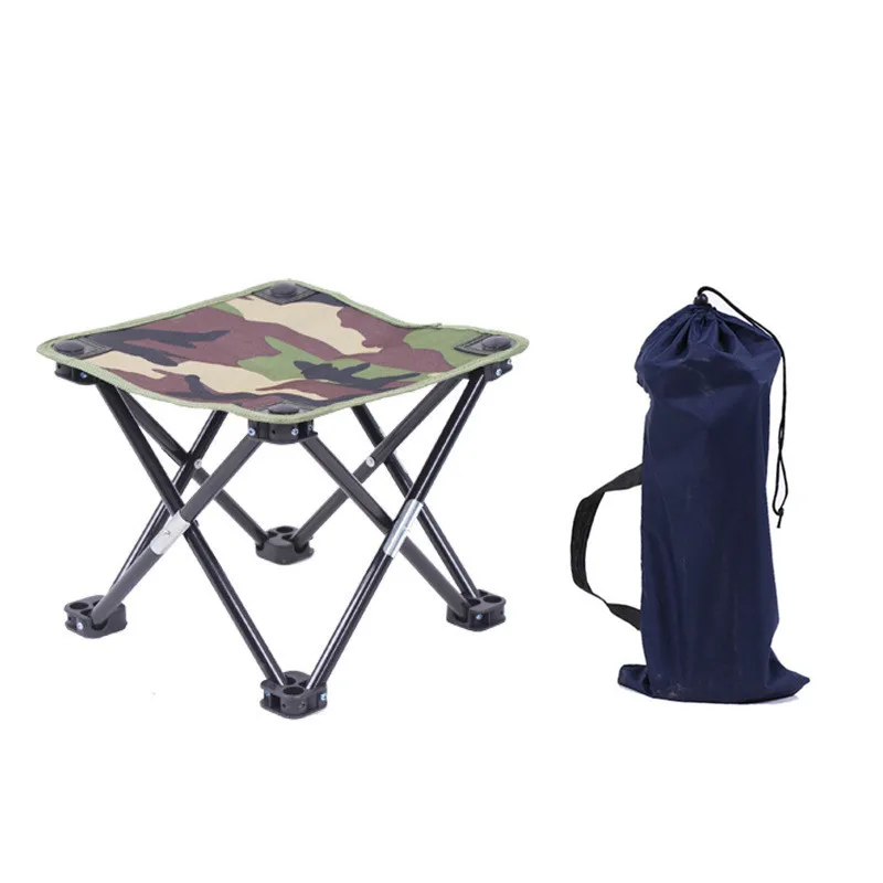 Складной стул из пластика телескопический Сверхлегкий для рыбалки пляжа