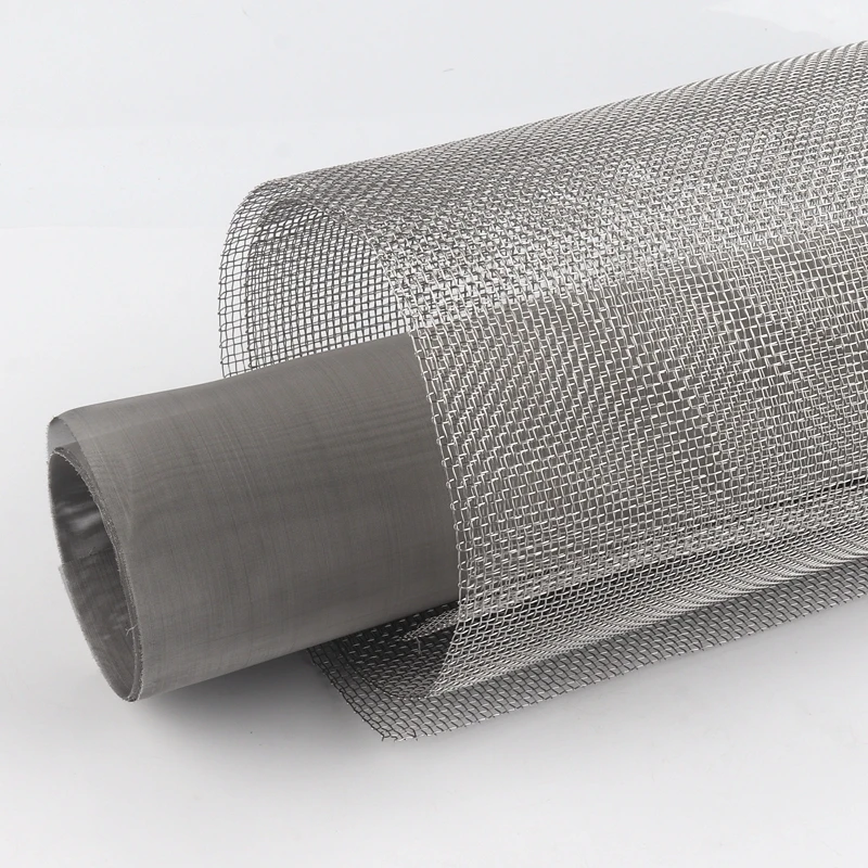 

30m/roll 40~200Mesh 304 Stainless Steel Filter Net Air Clean Kitchen Strainers SS Screen Mesh Farm Pest Control Nets