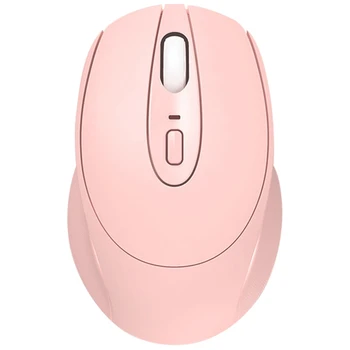 

Portable Wireless Mouse 2.4Ghz Silent Student Mini Pink Fresh Art Creative Cute Mouse for Office Laptop Desktop