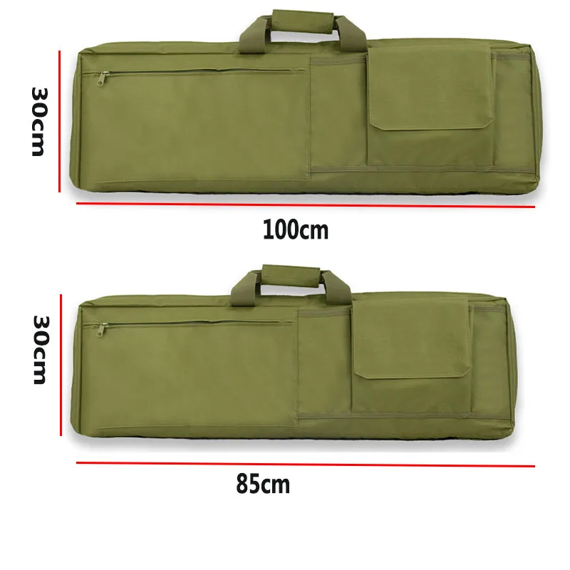 

Tactical 85Cm/100CM Rifle Bag Military Gun Bag Carry Case with Shoulder Strap Airsoft Sniper Shotgun Backpack Heavy Duty Bag