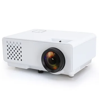 

Hd Rd810 Mini Projector 1000Lumens Portable Mini Led Video Beamer Rd-810 Video Game Home 3D Movie Hdmi Vga Usb Projector Eu Plug