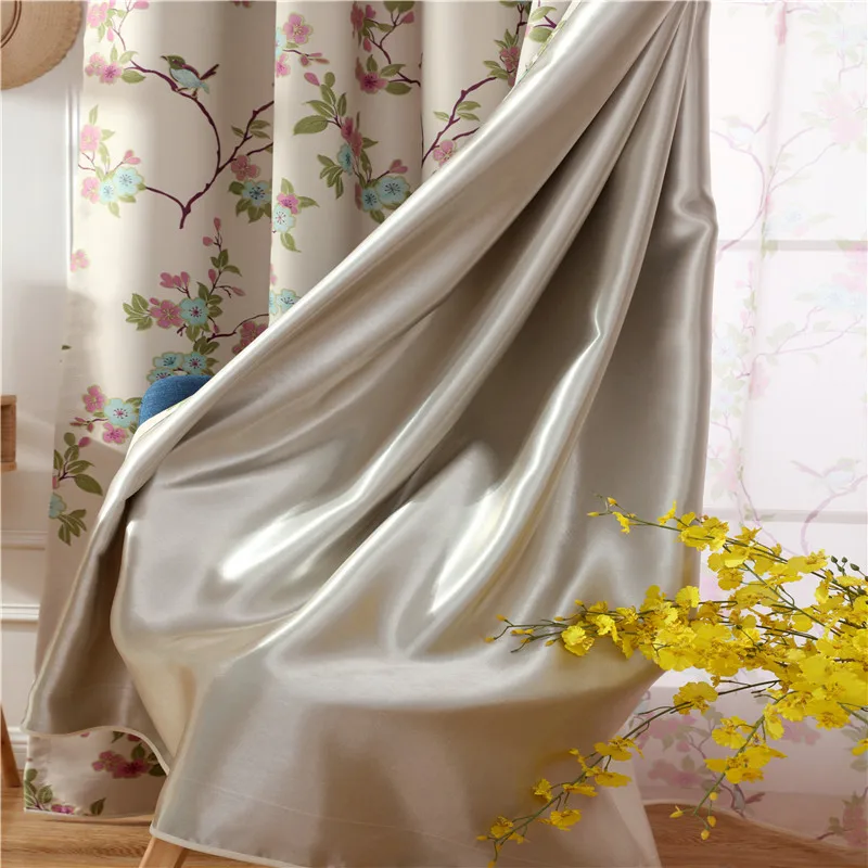 Современные минималистичные шторы с принтом Magpie для гостиной столовой спальни