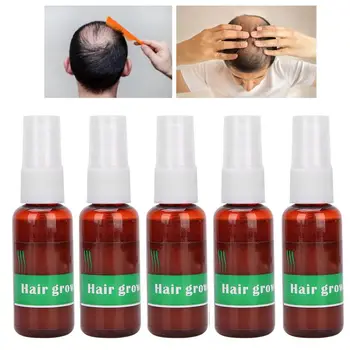 

5pcs Hair Regrowth Fast Hair Growth Serum Oil Anti Hair Loss Nourishing Hair Growth Liquid 30ml b