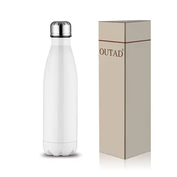 

500ml Double-Wall Insulated Vacuum Flask Stainless Steel Water Bottle BPA Free Thermos for Sport Water Bottles Home Travel Use