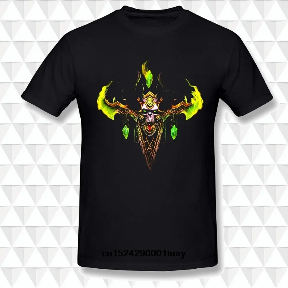 Custom T-shirt Popular TEE-Men's Wow Legion Demon Hunter T-Shirt Cotton Men's Black S M L XL XXL XXXL |