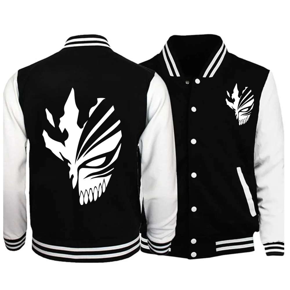 

Anime Bleach Cosplay Cartoon Winter Hoodies Men Ichigo Kurosaki Graphic Manga Sweatshirt Hoody Male