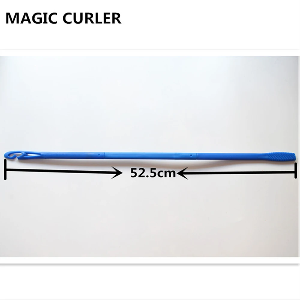 DIY Curling Rod Hook Water Ripple Magic Leverage Curling Pole Detachable Extension Accessories Hair Styling Tool 1 Set