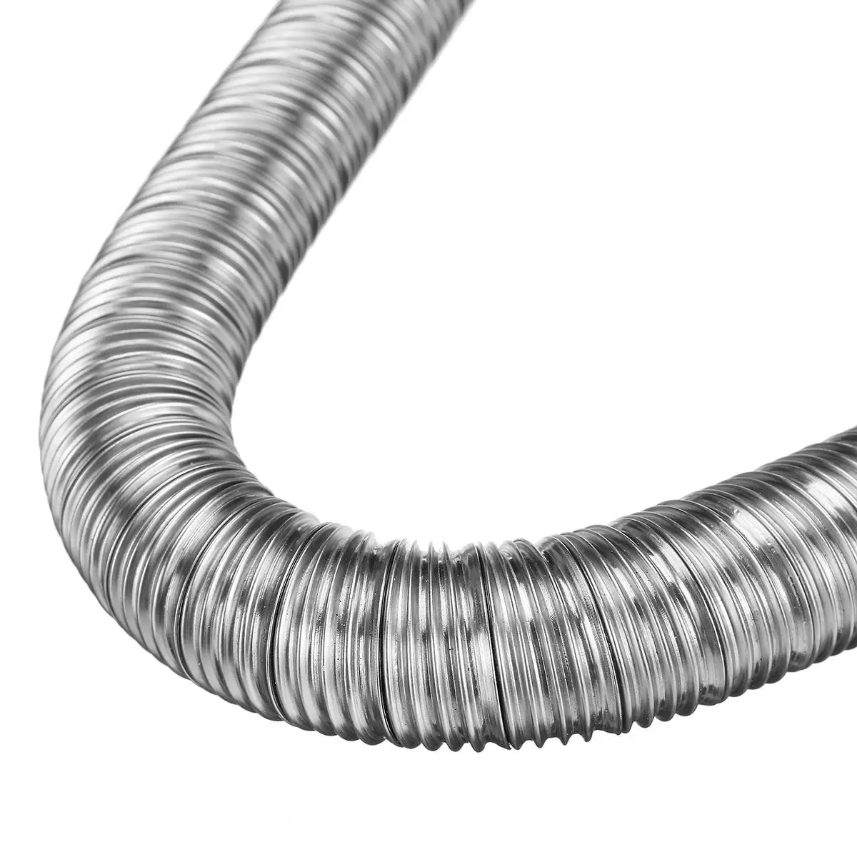 24mm Dual-layer 60cm Car Heater Exhaust Pipe Air Diesel Parking Heater Exhaust Hose Line Stainless Steel For Webasto