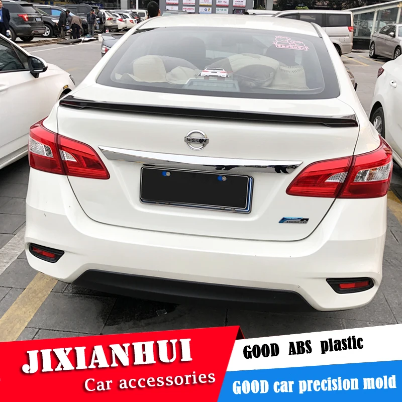 Спойлер для Sentra SYLPHY 2012-2019 Nissan RS высокое качество W спойлер из АБС-материала заднее