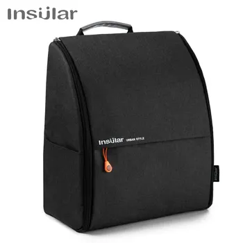 

Insular Unisex Polyester Large Mommy Daddy Backpack Baby Clothes Diaper Nappy Milk Powder Bottle Travelling Storage Bag