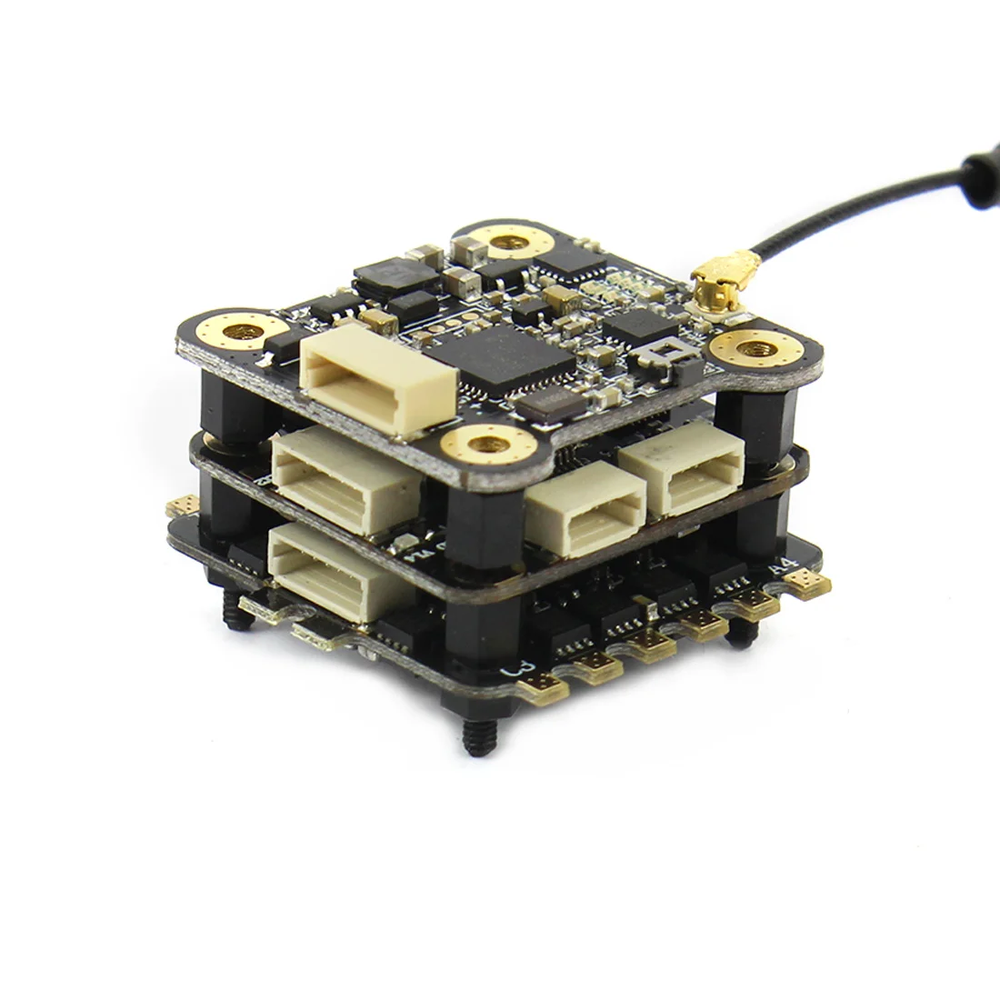 HAKRC мини F4 Flytower/F3 Контроллер полета AIO OSD BEC и 4в1 20A 15A BLheli_S ESC 2-4S 200 мВт VTX для радиоуправляемого дрона DIY 16% OFF - Цвет: mini f4 15A VTX