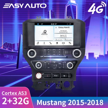 

Car Radio Stereo Head Unit GPS Navigation for Ford Mustang Center Controller Support Google Map Bluetooth WiFi Build in Carplay