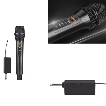 Jabs X-188ワイヤレスマイクシステム、会議ホーム携帯電話ライブサウンドカードkの歌ユニバーサルマイク