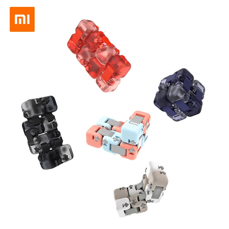 Красочные оригинальные Xiaomi Спиннер пальчиковые кубики интеллектуальные игрушки умные пальчиковые игрушки портативные интересные игрушки подарок для ребенка
