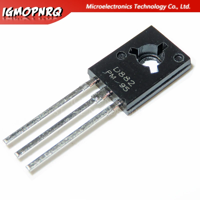 50 Pz/lotto D882 882 2SD882 NPN Medio Transistor Di Potenza TO-126 - Foto 4
