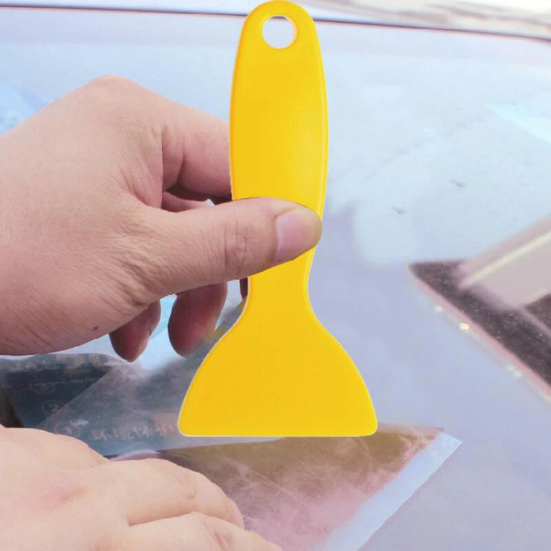 Razor blade scraper window wiper car sticker remover vinyl squeegee window tinting squeegee window scraper tool scraper tool kit window scraper razor blade scrapers car film scraper 10pcs Plastic Scraper Car Auto Cleaning Tool Window Cleaner Windshield Snow Shovel Glass Water Glue Remove Wiper Squeegee Knife