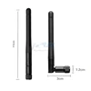 Free shipping! 1pcs 2.4GHz 3dBi Omni WIFI antenna with RP SMA male/female plug for wireless router wholesale price antenna wi-fi ► Photo 3/6