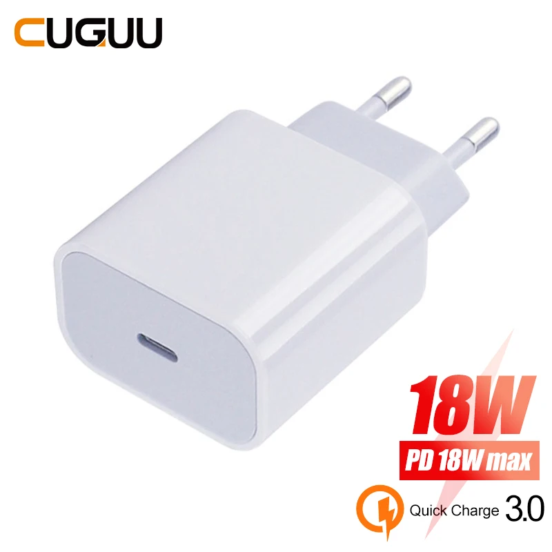 18 Вт Type C индивидуальный контроль качества & PD 3 0 USB зарядное устройство для iPhone 11 Pro