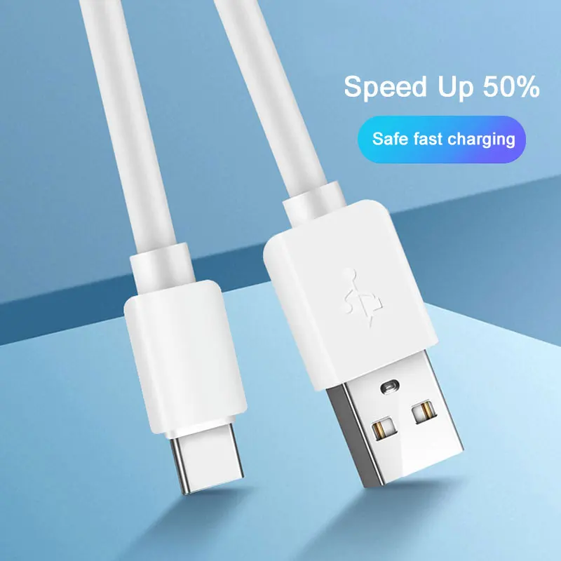Кабель USB Type C для быстрой зарядки Samsung S20 2.4A кабель Быстрая зарядка Huawei mate30 Xiaomi 10