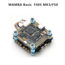 Diatone mamba f405 mk3 f4 controlador de vôo & 50a blheli_s 3-6s dshot600 pilha esc sem escova para fpv zangão diy acessórios