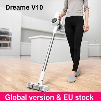 

[EU version]Dreame V10 Vacuum Cleaner 22KPa Suction Handheld Wireless Portable Cordless Carpet Dust Collector Sweep Home