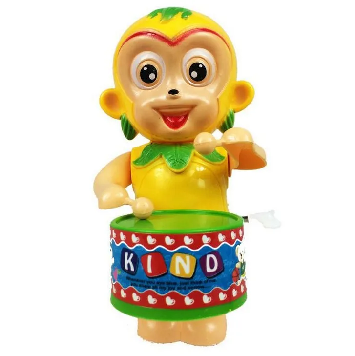 DrummingDrumsMonkeySunWukongChainWindupToysClockworkOnThe