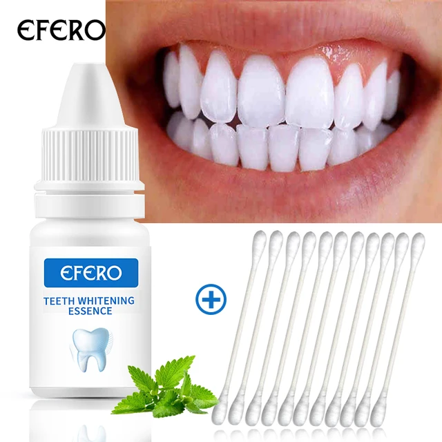 EFERO Teeth Whitening Essence Oral Hygiene Cleaning Serum White Gel Teeth Care Tooth Bleaching