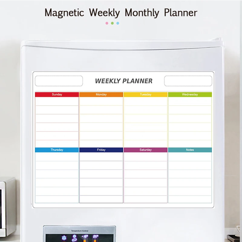 Рисунок 2 - Магнитный Еженедельный планировщик 2021