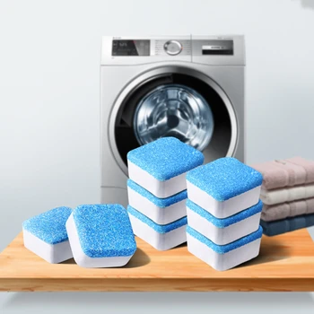 

1/6/12/20pcs Washing Machine Cleaner Effervescent Tablet Deep Descaler Cleaning Detergent Multifunctional Laundry Supplies Hot