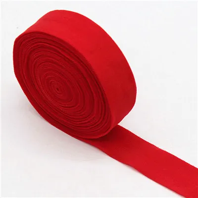 20 мм эластичная лента Многоуровневая спандекс отделка шитье поясная Лента кружевная ткань лента аксессуары для одежды складывающаяся лента - Цвет: red