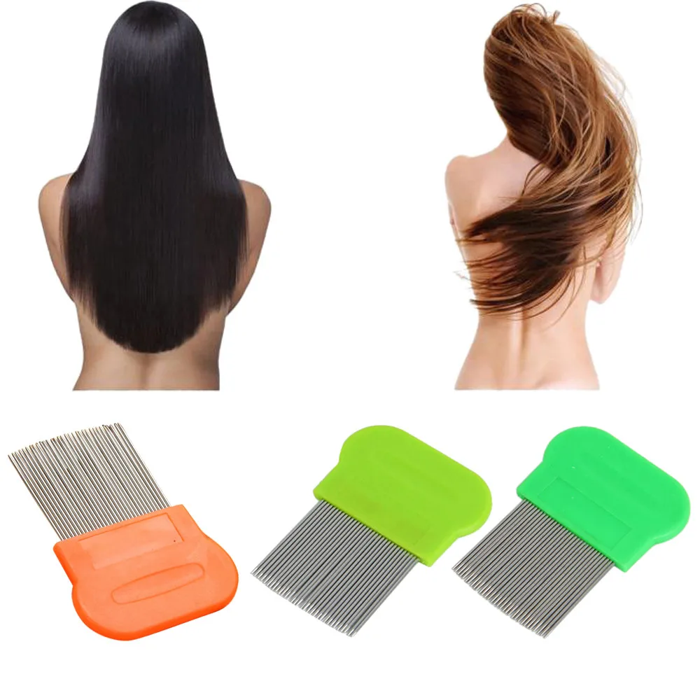 Hair Lice Comb Brushes Terminator Fine Egg Dust Nit Removal Stainless