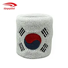 Li Zicheng нарукавник с национальным флагом изысканный жаккардовый хлопок спортивные Напульсники спортивный подарок на заказ ремешок на запястье