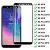 9D protectora de cristal para Samsung Galaxy A6 A8 J4 J6 Plus 2022 Protector de pantalla de cristal templado Samsung A5 A7 A9 J2 J8 de vidrio 2022 ► Foto 1/6