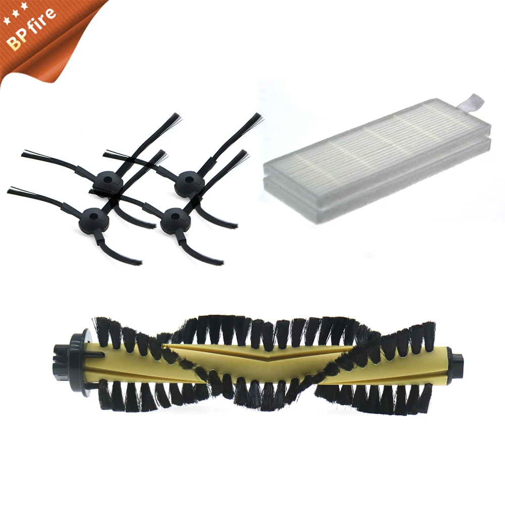 

High Quality Main Brush HEPA Filter Sponge Side Brushes For ILIFE A4 Robot Vacuum Cleaner Parts For ILIFE A4 T4 X432 X430 Hot