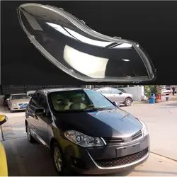 Projecteurs couvercle transparent abat jour lampe coquille masques phare shell lentille en verre pour 09 12 Chery Fulwin 2 berline 