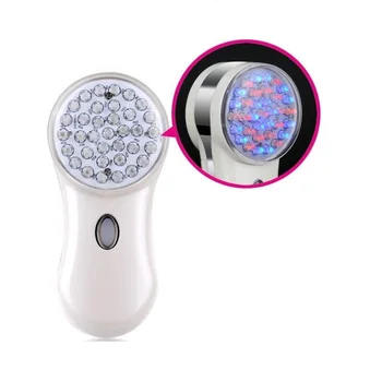 

Vamsluna LED Facial Massager Photo LED Light Therapy Device Portable 2 Color Skin Care, Acne Removal, Wrinkle Reduction Plastic